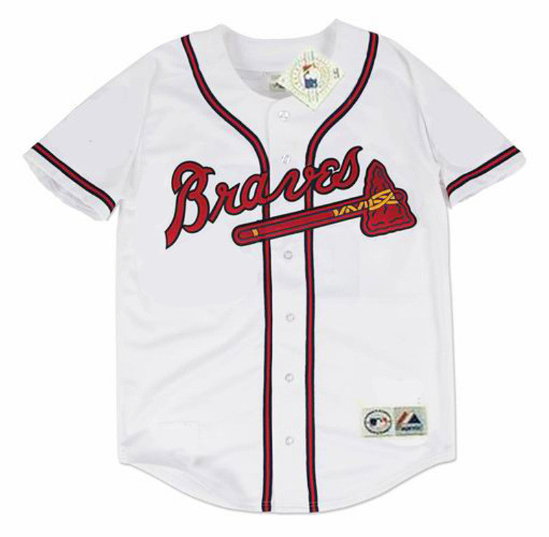 Atlanta Braves Ronald Acuna Jr MLB jersey front view