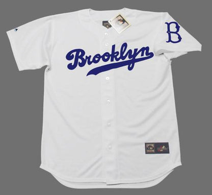 Brooklyn Dodgers 1950S Cooperstown Throwback Home Baseball Stitched Jersey jersey front view