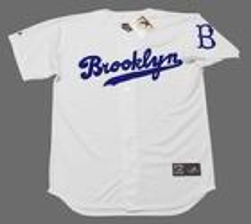 Brooklyn Dodgers 1950S Cooperstown Throwback Home Baseball Stitched Jersey jersey front view