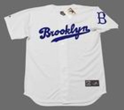 Brooklyn Dodgers 1950S Cooperstown Throwback Home Baseball Stitched Jersey jersey front view