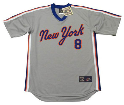 New York Mets Gary Carter Cooperstown MLB jersey front view
