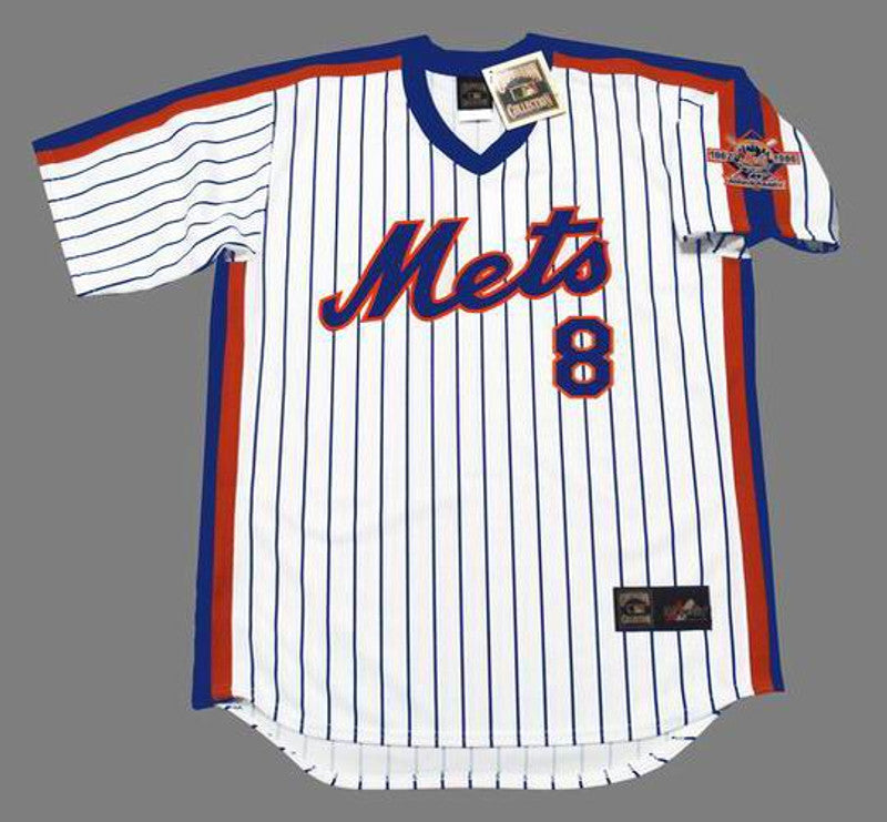GC NYM 1986 Cooperstown Home Baseball Stitched Jersey, Vintage Baseball Jersey, Retro Sewn Jersey