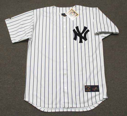 AR NYY 2005 Home Throwback Baseball Stitched Jersey, Vintage Baseball Jersey, Retro Sewn Jersey