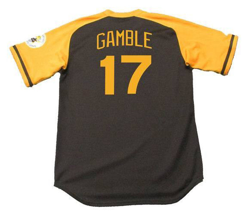 San Diego Padres Oscar Gamble MLB jersey front view