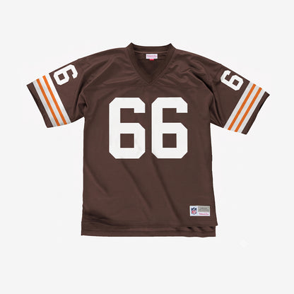 1960s 1970s Clveland Browns Home Custom Brown Jersey | RTJ13475