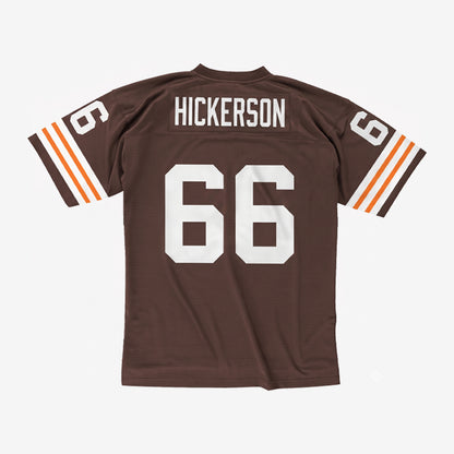 1960s 1970s Clveland Browns Home Custom Brown Jersey | RTJ13475