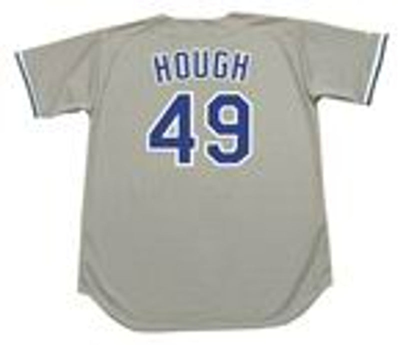 Los Angeles Dodgers Charlie Hough MLB jersey front view