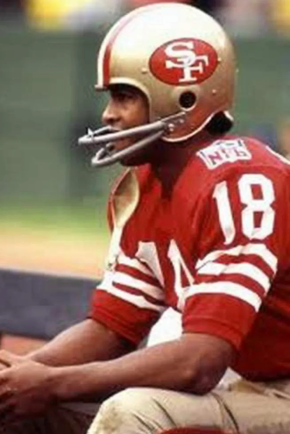 San Francisco 49ers Gene Washington NFL jersey front view