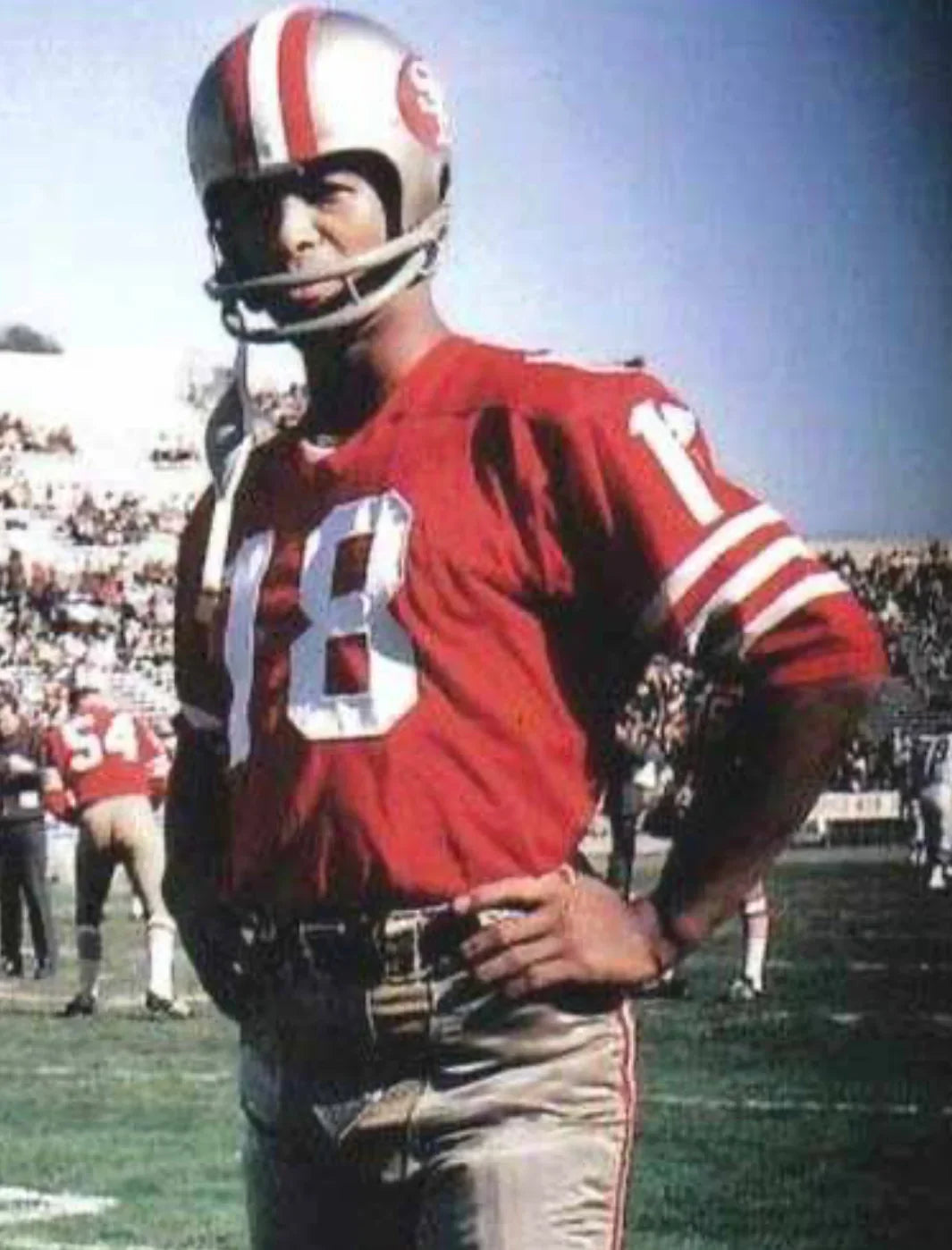 San Francisco 49ers Gene Washington NFL jersey front view