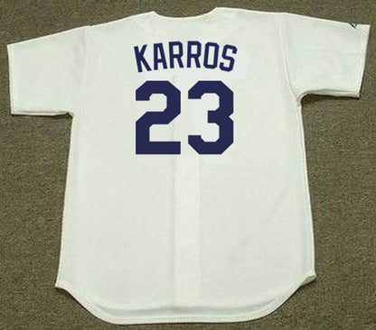 Los Angeles Dodgers Eric Karros MLB jersey front view