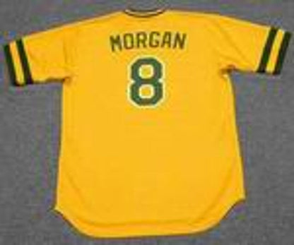Oakland Athletics Joe Morgan Cooperstown MLB jersey front view