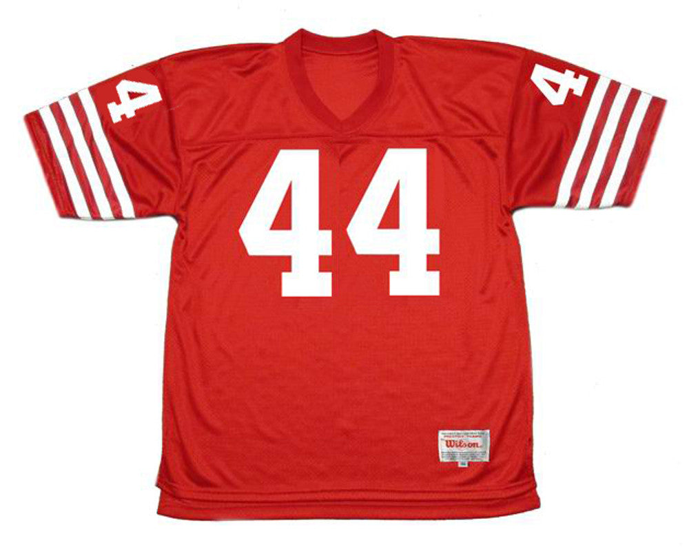 San Francisco 49ers Tom Rathman NFL jersey front view