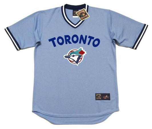 Toronto Blue Jays 1970s Cooperstown Name Number MLB jersey front view