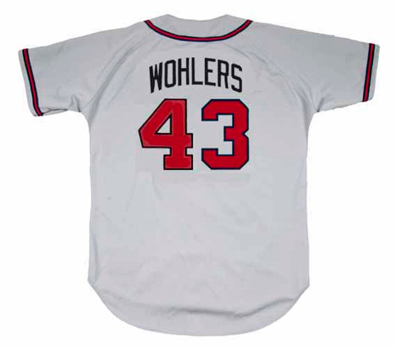 Atlanta Braves Mark Wohlers MLB jersey front view