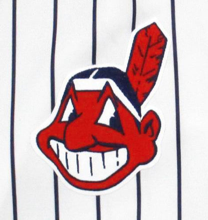 Cleveland Indians Dean Chance Cooperstown MLB jersey front view