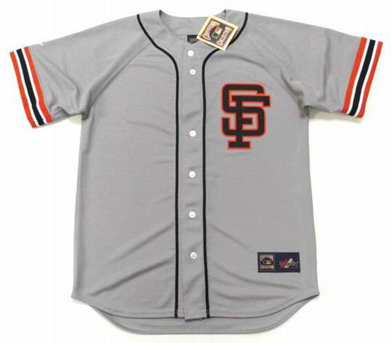 AH SFG 1989 Cooperstown Away Baseball Stitched Jersey, Vintage Baseball Jersey, Retro Sewn Jersey