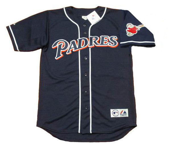 San Diego Padres Wally Joyner Cooperstown MLB jersey front view