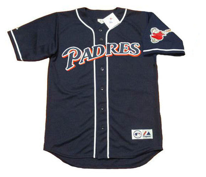 San Diego Padres Wally Joyner Cooperstown MLB jersey front view