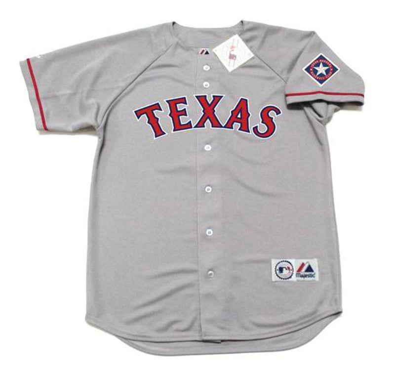 Texas Rangers Steve Buechele MLB jersey front view