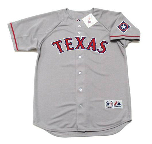 Texas Rangers Steve Buechele MLB jersey front view