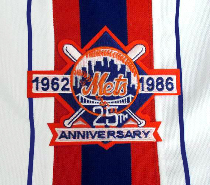 New York Mets Mookie Wilson Cooperstown MLB jersey front view