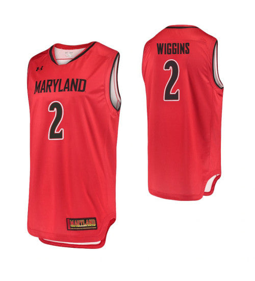 Maryland Terrapins 2 Aaron Wiggins Yellow College Basketball Jersey 2680 | Stitched Jersey RTJS 9068
