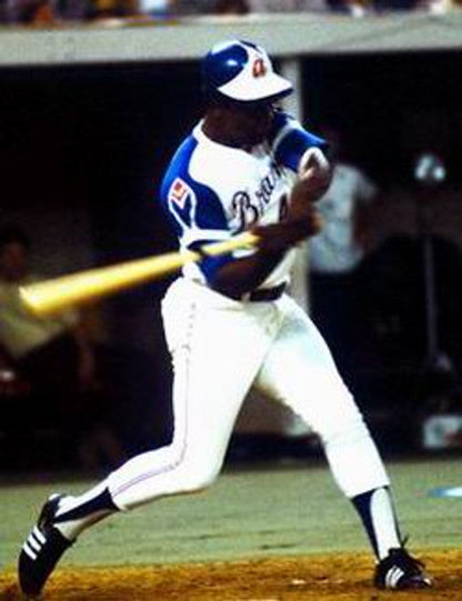 Atlanta Braves 1970s Cooperstown MLB jersey front view