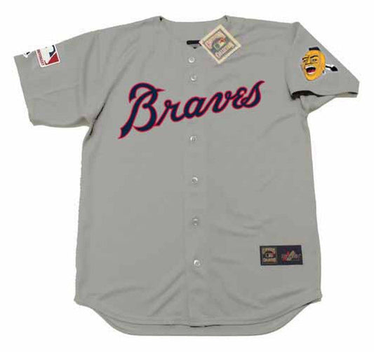 Atlanta Braves Clete Boyer MLB jersey front view