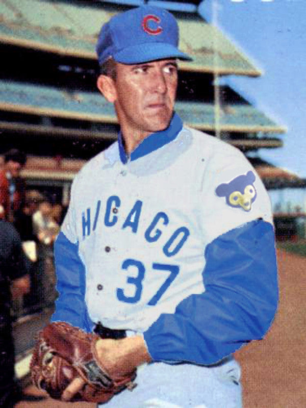 Chicago Cubs Ted Abernathy MLB jersey front view