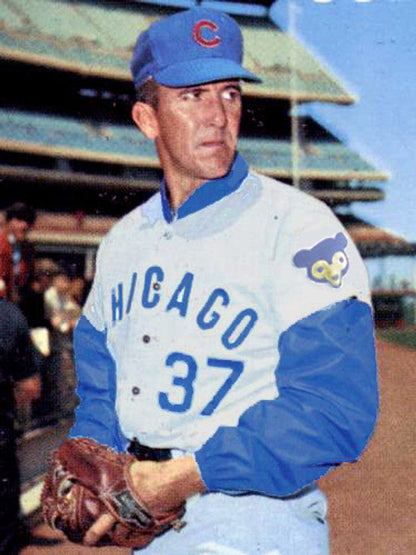 Chicago Cubs Ted Abernathy MLB jersey front view