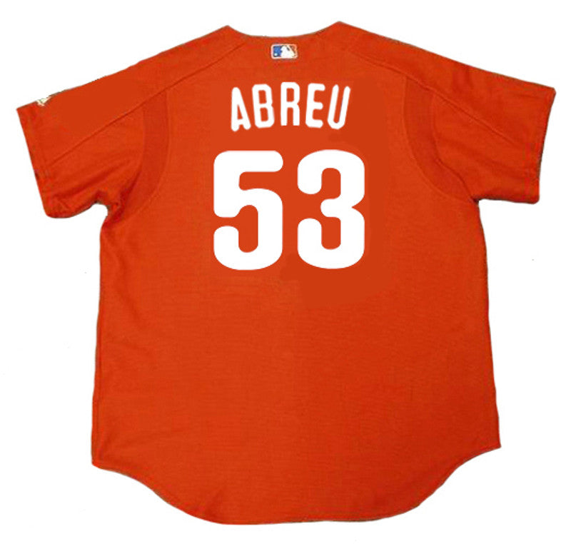 Philadelphia Phillies Bobby Abreu MLB jersey front view