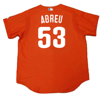 Philadelphia Phillies Bobby Abreu MLB jersey front view