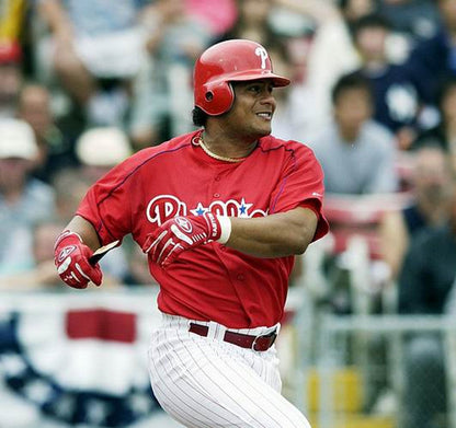 Philadelphia Phillies Bobby Abreu MLB jersey front view