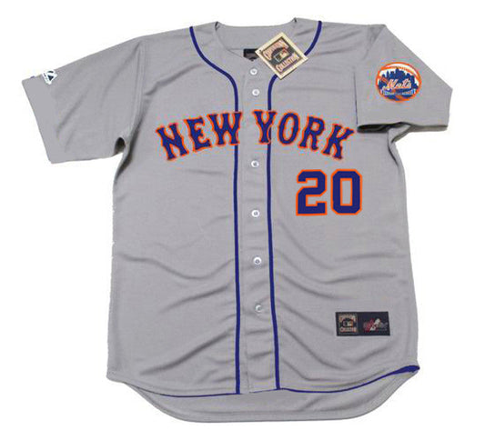 New York Mets Tommie Agee MLB jersey front view