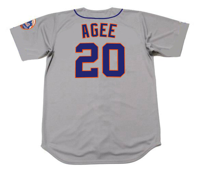 New York Mets Tommie Agee MLB jersey front view