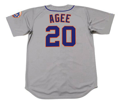 New York Mets Tommie Agee MLB jersey front view