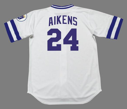 WA KCR 1983 Cooperstown Home Baseball Stitched Jersey, Vintage Baseball Jersey, Retro Sewn Jersey