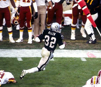 Marcus Allen Los Angeles Raiders 1983 Throwback Home Nfl Football Jersey jersey front view
