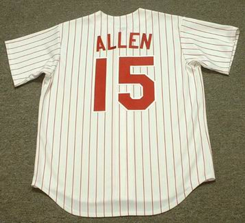 Philadelphia Phillies Richie Allen 1960s MLB jersey front view