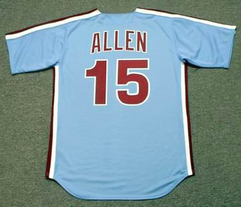 Philadelphia Phillies Richie Allen Cooperstown MLB jersey front view