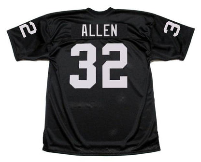 Marcus Allen Los Angeles Raiders 1983 Throwback Home Nfl Football Jersey jersey front view