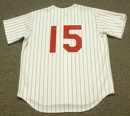 Philadelphia Phillies Richie Allen 1960s MLB jersey front view