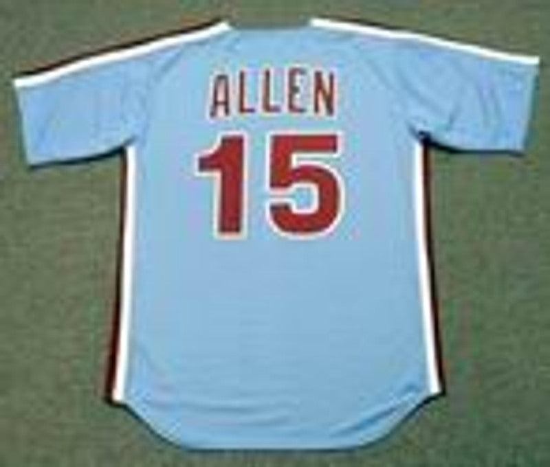 Philadelphia Phillies Richie Allen Cooperstown MLB jersey front view