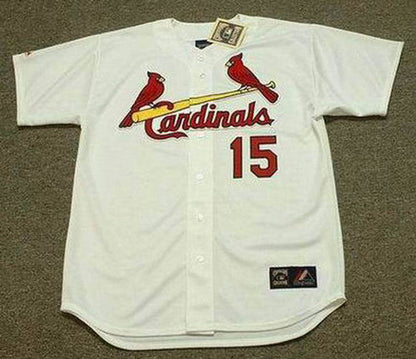 Richie Allen St Louis Cardinals 1970 Cooperstown Throwback Home Baseball Stitched Jersey jersey front view