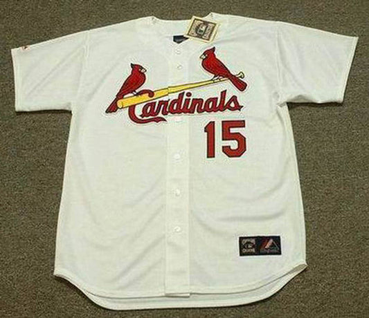 Richie Allen St Louis Cardinals 1970 Cooperstown Throwback Home Baseball Stitched Jersey jersey front view
