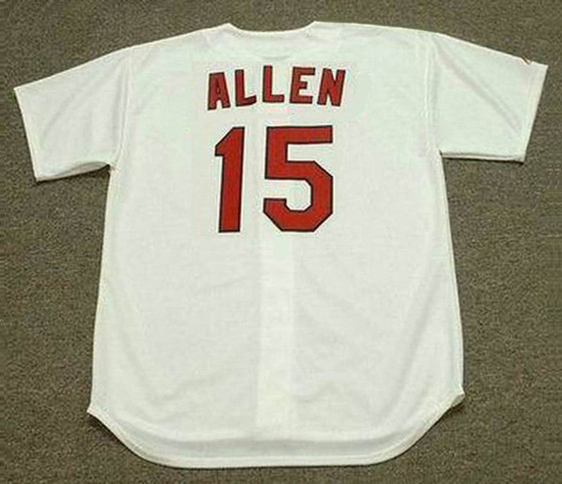 Richie Allen St Louis Cardinals 1970 Cooperstown Throwback Home Baseball Stitched Jersey jersey front view