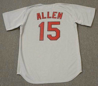 Richie Allen St Louis Cardinals 1970 Cooperstown Throwback Away Baseball Stitched Jersey jersey front view