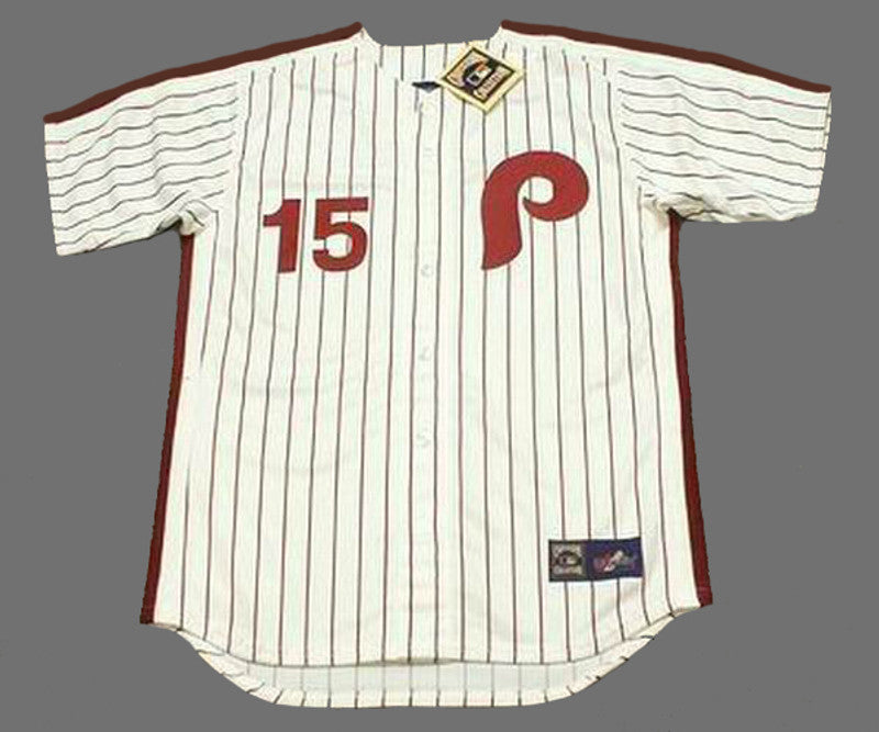 Philadelphia Phillies Richie Allen Cooperstown MLB jersey front view