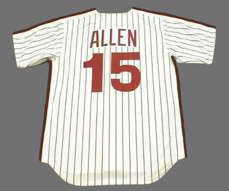 Philadelphia Phillies Richie Allen Cooperstown MLB jersey front view