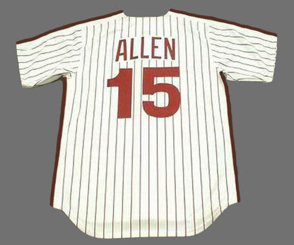 Philadelphia Phillies Richie Allen Cooperstown MLB jersey front view